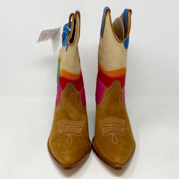 Vintage Circle S Brand Cactus Suede Sunset Boots - Picture 4 of 8